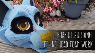 Carving a Feline Fursuit Mask [LIVESTREAM]