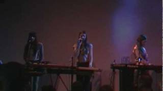 Au Revoir Simone performing The Way to There at Holocene in Portland, OR