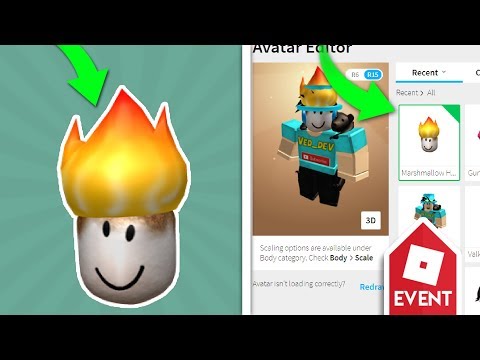 How To Get The Marshmallow Head In Spawn Wars Roblox Event - 