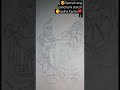 🥰Rang Panchami Spacial #How To Draw❣️ Lord Krishna 🤗Radha Colour Pencils Drawing 🥰😘#sorts#viral🤫😘