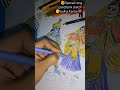 🥰Rang Panchami Spacial #How To Draw❣️ Lord Krishna 🤗Radha Colour Pencils Drawing 🥰😘#sorts#viral🤫😘