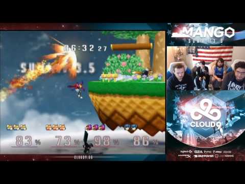 Summit 3.5 - Mango & Lucky (Red) vs. SFAT & PewPewU (Blue) - (22) SSBM