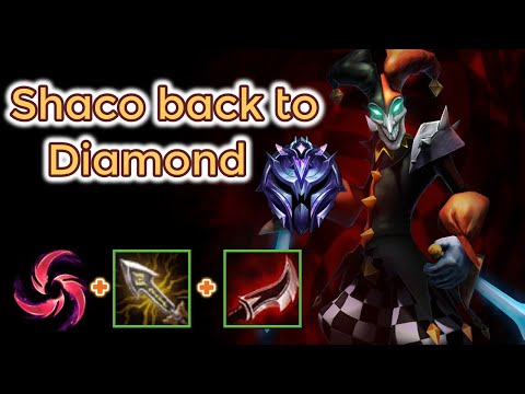 Shaco to Diamond Season 10 [League of Legends] Full Gameplay (almost) -Infernal Shaco