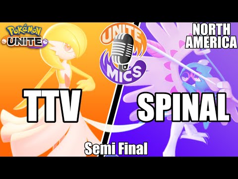 TTV vs Spinal - DRAFT!! Unite Mics Mayhem Week 3 Semi Final - Pokemon Unite Tournament