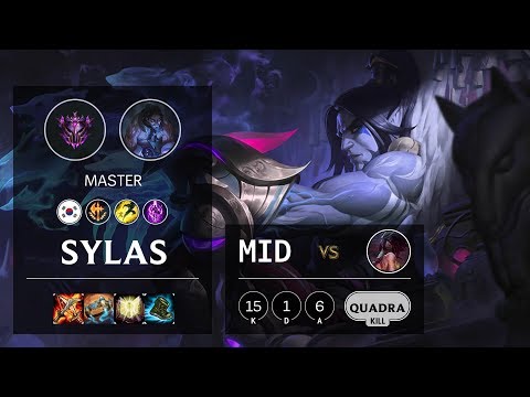 Sylas Mid vs Akali - KR Master Patch 10.12