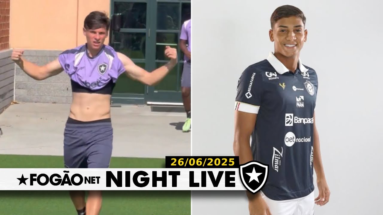 NIGHT LIVE | Antevéspera de Palmeiras x Botafogo no Mundial; Glorioso traz lateral do Remo