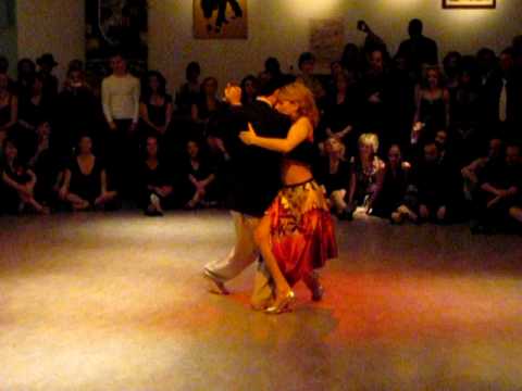  Faye Lopez  and  Bryant Lopez  are  dancing  to  the  tango  "  Embrujamiento  "