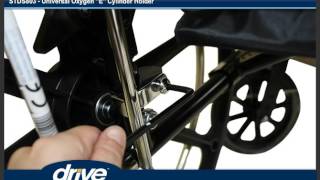 Product video: Universal Wheelchair Oxygen "E" Cylinder Holder - STDS803