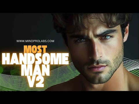 BECOME THE MOST HANDSOME MAN EVER | Extreme Male Beauty | Masculine Charm | Frequency & Subliminal