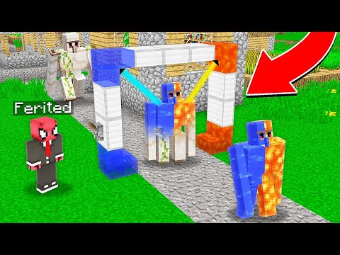 FERİTED VS DEMİR GOLEM MAKİNESİ ⚠️ - Minecraft