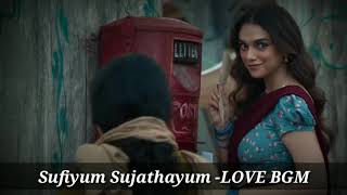 Sufiyum Sujathayum - Love BGM  Jayasurya  Aditi Ra