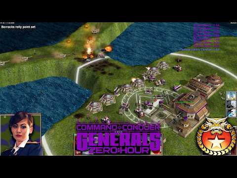 Boss General | 1vs7 USA & China Generals | Command & Conquer Generals Zero Hour