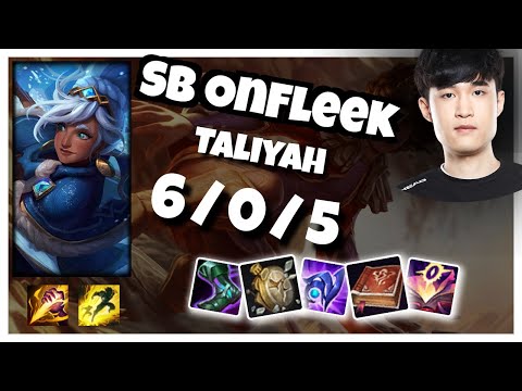 Taliyah vs Skarner SB OnFleek JUNGLE (6/0/5) - v10.25