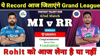 Mumbai Indians vs Rajasthan Royals Dream11 Prediction || MI vs RR Dream11 Team || IPL2023
