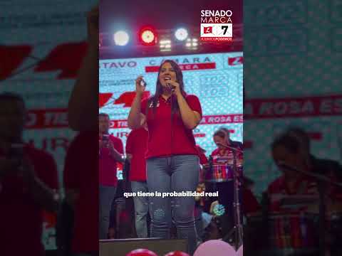 Hoy mi dupla ganadora es un un provinciano, un hijo de Sabanagrande: Laura Fortich