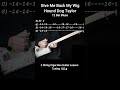 Give Me Back My Wig - Hound Dog Taylor - 12 Bar Blues No Chat 3 String Cigar Box Guitar lesson w tab