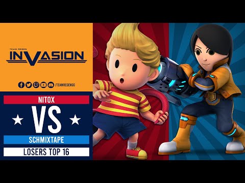 Invasion April 2023: Top 16 Losers - ES| Nitox (Lucas) Vs SchmixTape (Mii Gunner)