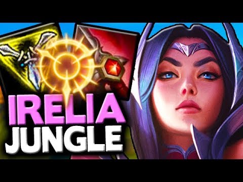 NEW IRELIA SO OP SHE GOT HOTFIXED - How to Play Rework Irelia Jungle - League of Legends