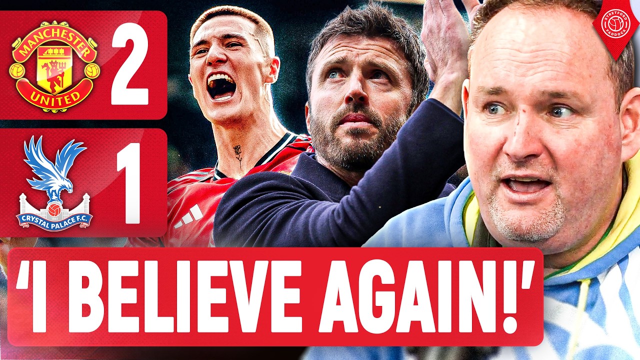 "We Are THIRD!" | Andy Tate REACTS! Manchester United 2-1 Crystal Palace
