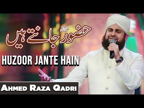 Hafiz Ahmed Raza Qadri | Huzoor Jante Hain | Naat | Ramazan 2020 | Express TV