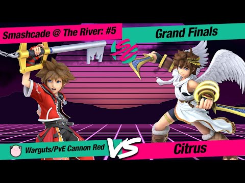 Smashcade @ The River #5 - SSBU - GF: Warguts/PvE | Cannon Red (Jigglypuff/Sora) vs Citrus (Pit)