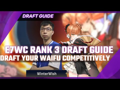 RTA Draft Guide: How to Play Your Favorite Character #epicseven #gacha