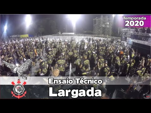 Gaviões da Fiel 2020 - Bateria no ensaio técnico - Largada - #ETSP2020