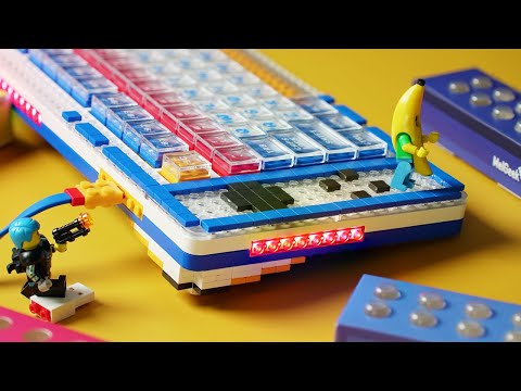 Bàn phím cơ MelGeek Pixel – thiết kế LEGO độc đáo, kết nối không dây đa thiết bị