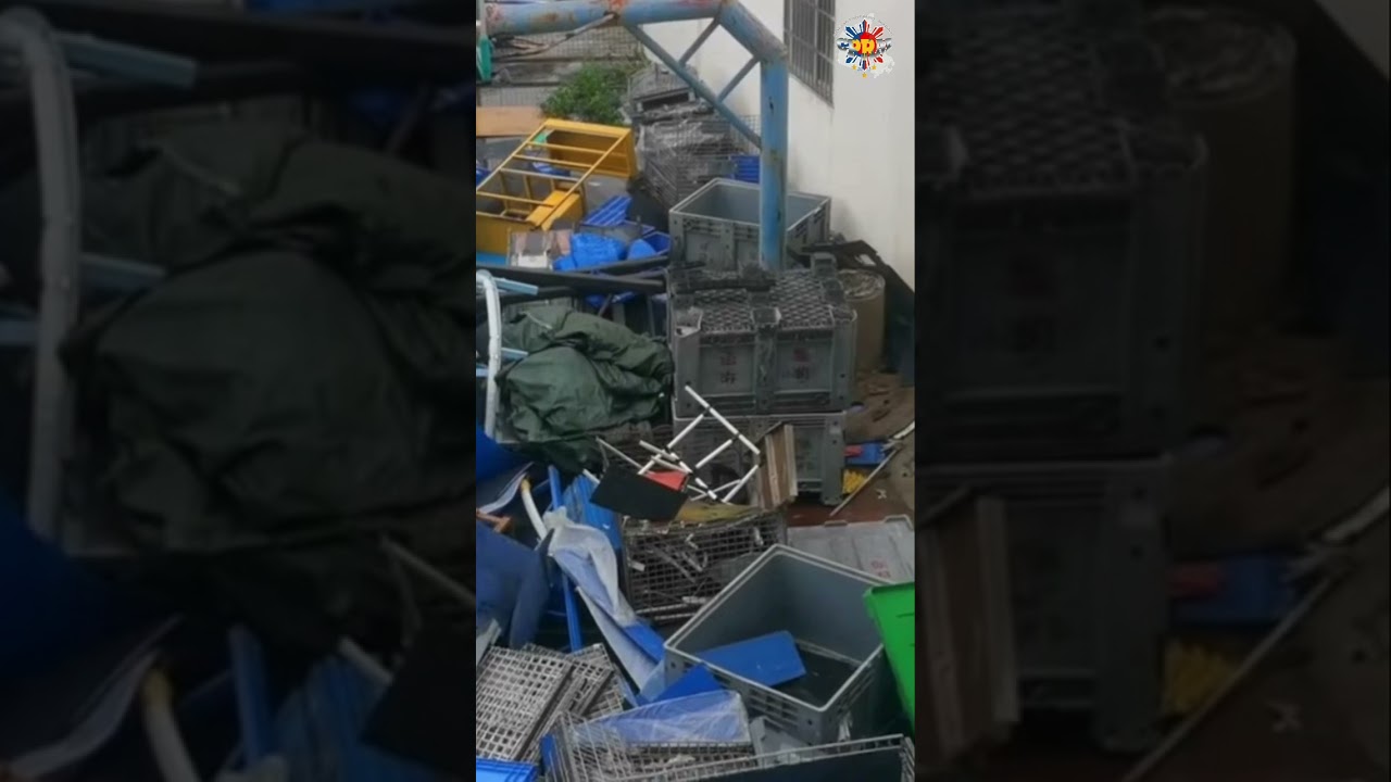Typhoon Wipa's Fury: Witness the Power of Nature's Destruction