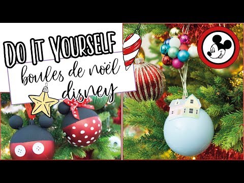 DIY BOULES DE NOËL DISNEY | THE BRIGHT SIDE
