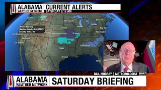 AWN Saturday 11/1/25 Weather Briefing from Bill Murray