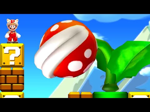 New Super Mario Bros U Deluxe - All Special Challenges (Gold Medal)