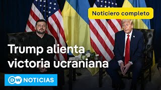 🔴DW Noticias 23 septiembre: Trump afirma que Ucrania está en condiciones de ganar la guerra a Rusia