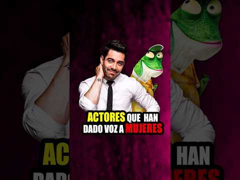 Hombres 👨 que han dado voz a mujeres 👩 | #shorts #doblaje #doblajelatino #curiosidades