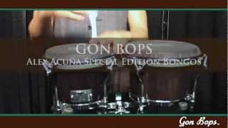 Video thumbnail for Alex Acuna Special Edition Series Bongos - Gon Bops Percussion by Gon Bops - Drums and Latin Percussion Instruments