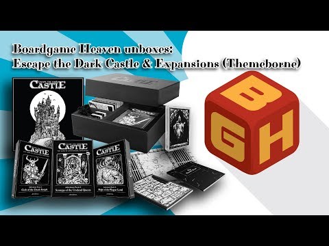 Board Game Heaven Unboxing 61: Escape the Dark Castle + Expansions (Themeborne)