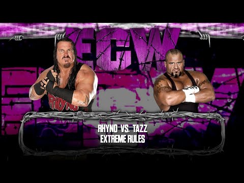 Rhyno vs Taz | ECW Tournament | WWE 2K23
