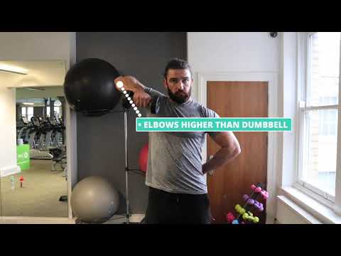 How To Do Dumbbell One Arm Upright Row | Exercise Demo
