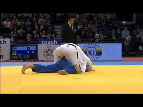 Judo Grand Prix Düsseldorf 2013: -100kg  PETERS, Dimitri (GER) - ONO, Takashi (JPN)