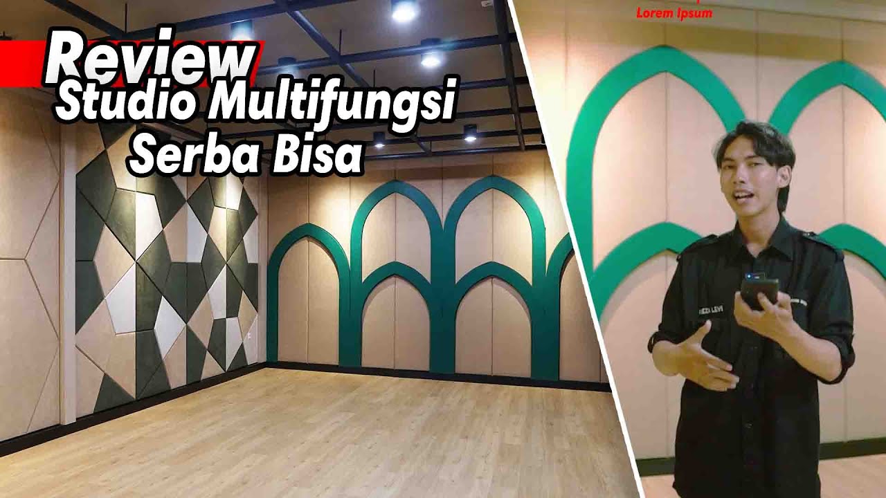 Review Studio Multifungsi Ukuran Luas - Studio Review