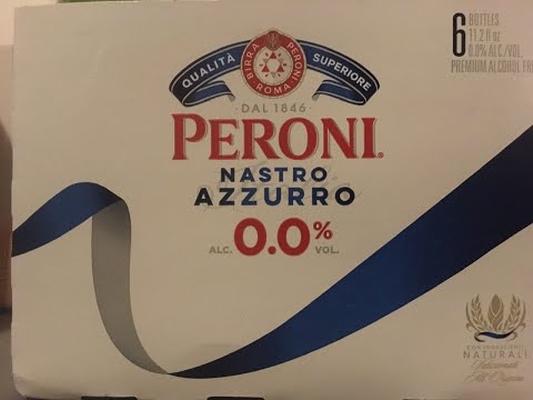 Werby’s Non-Alcoholic Review: Peroni Nastro Azzuro.0.0. #dryjanuary