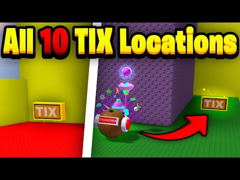 All 10 HIDDEN Tix Locations! | Bee Swarm Simulator Update