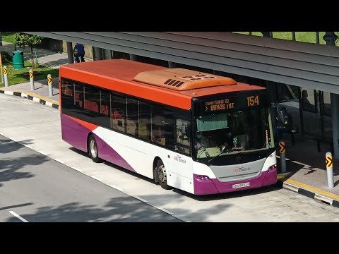 [SBST] MUSICAL ZF AND AXLE HUB . Ride on SBS8892R on Service 154 . Scania K230UB Euro V Batch 1