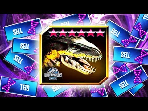 SELLING MY INDORAPTORS...😭 (JURASSIC WORLD)