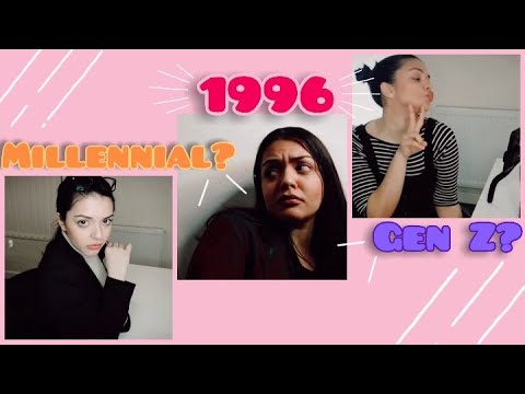 Is someone born in 1996 a millennial?