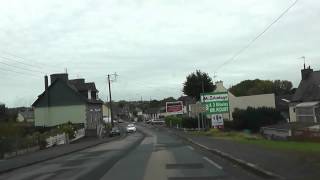 preview picture of video 'Driving Along The D787 From Grâces To Guingamp, Côtes-d'Armor, Brittany, France 19th October 2012'