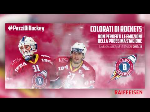 Campagna abbonamenti HCB Ticino Rockets - Colorati di Rockets