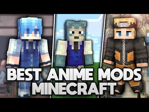 ROCKLE GAMING - Best Anime Mods For Minecraft 1.18.2 - Minecraft Anime Mod (2022)