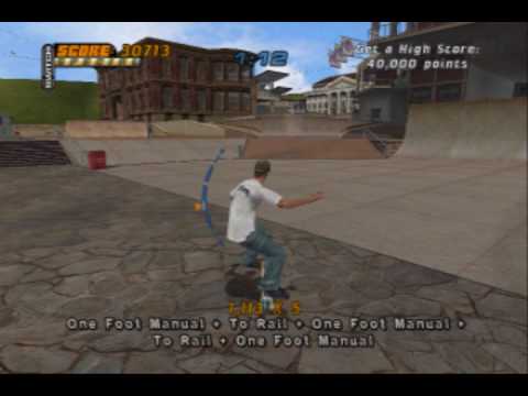 Let's Play Tony Hawk's Pro Skater 4, Part 1 - Going to College