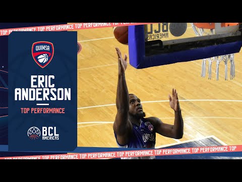 TOP PERFORMANCE - Eric Anderson Jr with a DOUBLE-DOUBLE (16 points | 11 Assists) Quimsa vs. Nacional